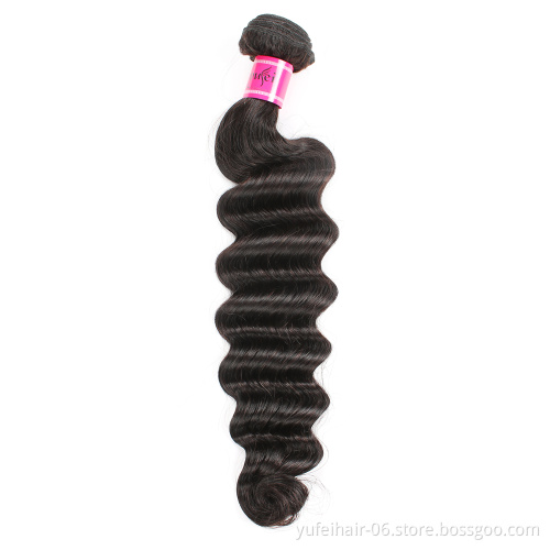 Cuticle Aligned 100 Brazil Remy Hair Weft Raw Brazilian Loose Deep Wave Bundles